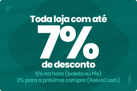 Toda loja com at� 7% de desconto.